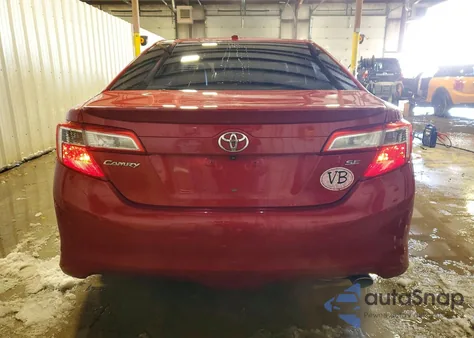 2012 Toyota Camry Base from USA, damaged, VIN 4T1BF1FK3CU622204